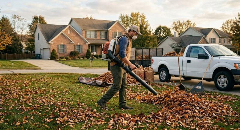 Lawn Clean Up Service
